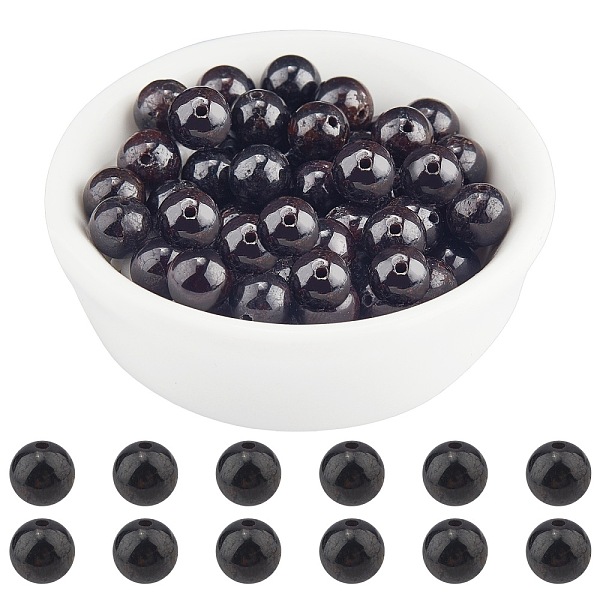 Natural Garnet Bead… - image