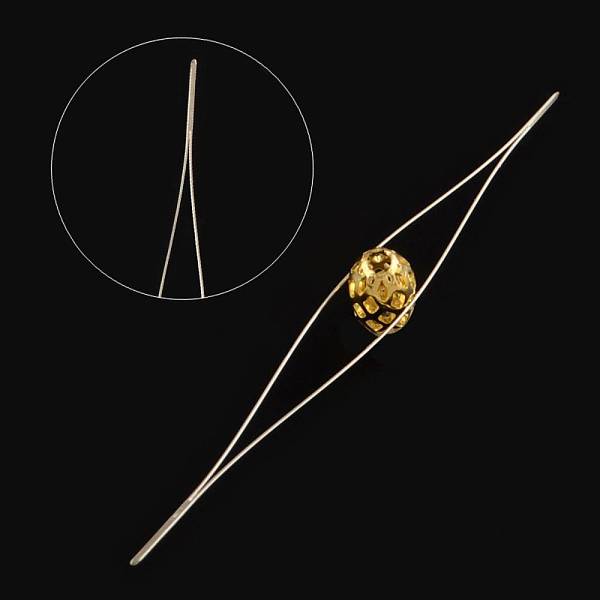 

PandaHall Stainless Steel Collapsible Big Eye Beading Needles, Seed Bead Needle, Beading Embroidery Needles for Jewelry Making, Stainless...
