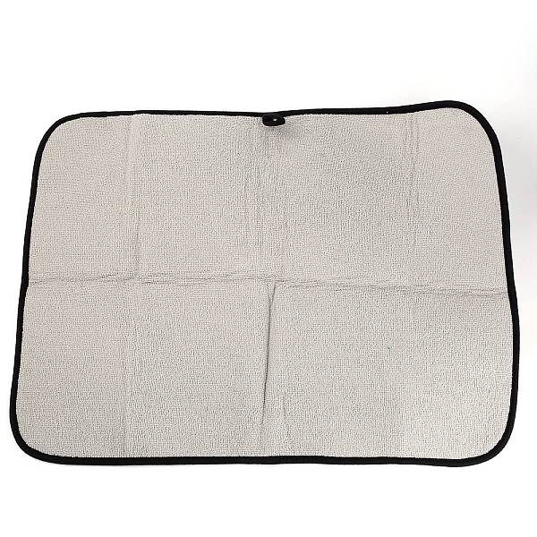 

PandaHall Towel Cloth Dish Drying Mat for Kitchen, with Foam, Rectangle, Fruit Pattern, 460x590x4.5mm Cloth Fruit