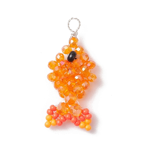 Faceted Glass Penda… - image