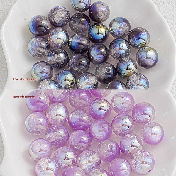 Perlas reactivas de resina UV