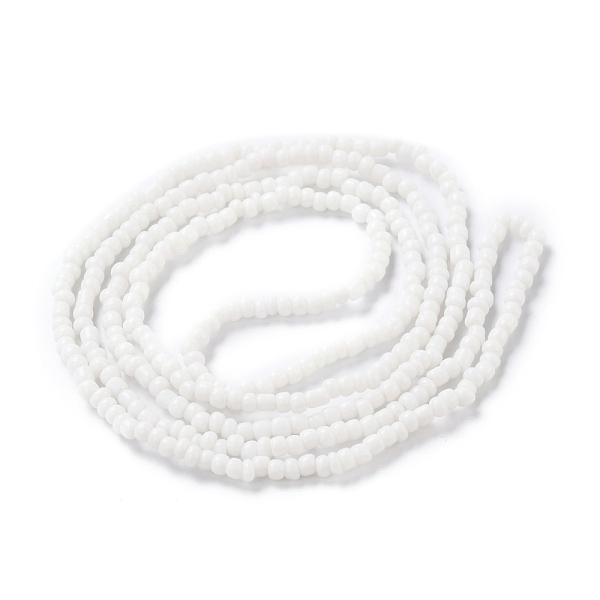 

PandaHall Waist Beads, Candy Color Glass Seed Beads Stretch Body Chain, Sunmmer Jewelry for Women, White, 31-1/2~31-7/8 inch(80~81cm) Glass...