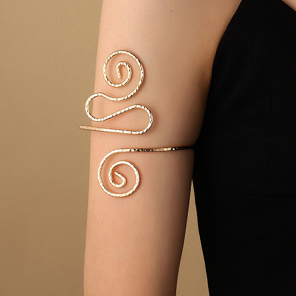 Alloy Arm Cuff Bang… - image