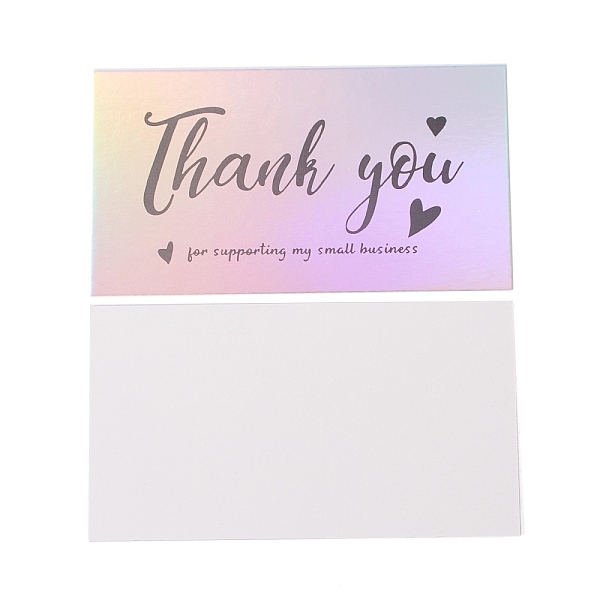 Laser Thank You Card