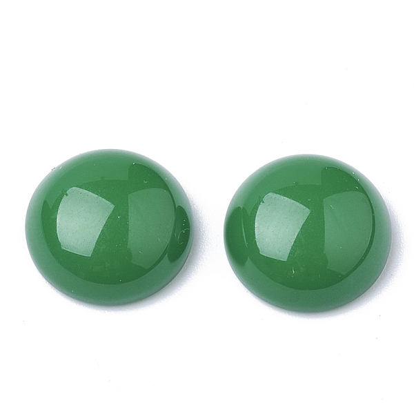 

PandaHall Resin Cabochons, Dome/Half Round, Mixed Color, 10x4mm Resin Half Round Multicolor