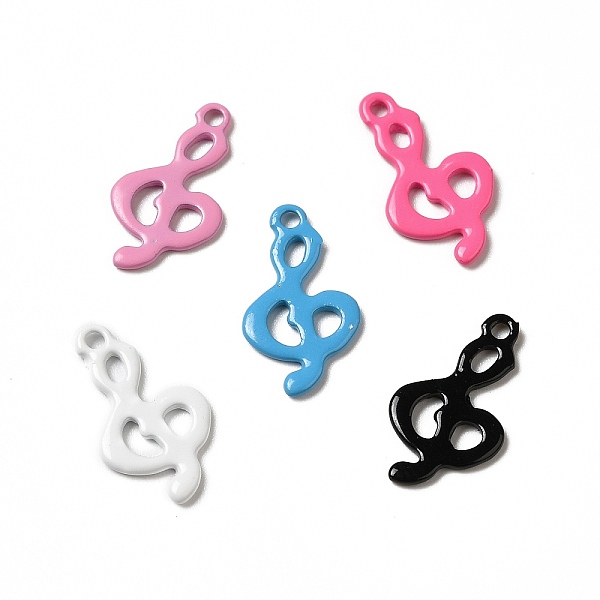

PandaHall Spray Painted 201 Stainless Steel Charms, Musical Note Charm, Mixed Color, 15x8x1mm, Hole: 1mm 201 Stainless Steel Musical Note..., Multicolor