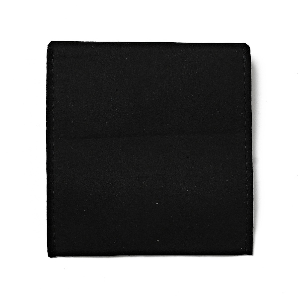 

PandaHall Microfiber Jewelry Pouches, Foldable Gift Bags, for Ring Necklace Earring Bracelet Jewelry, Square, Black, 8x7.8x0.3cm Microfiber...