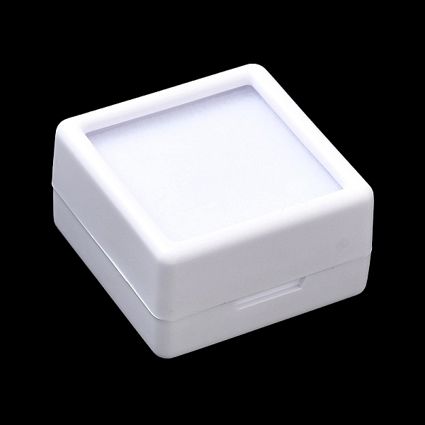 Square Plastic Loose Diamond Storage Boxes
