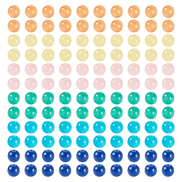 120Pcs 6 Colors Nat… - image