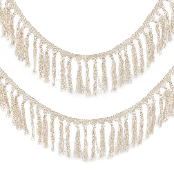 10 Yards Cotton Tassel Ribbon