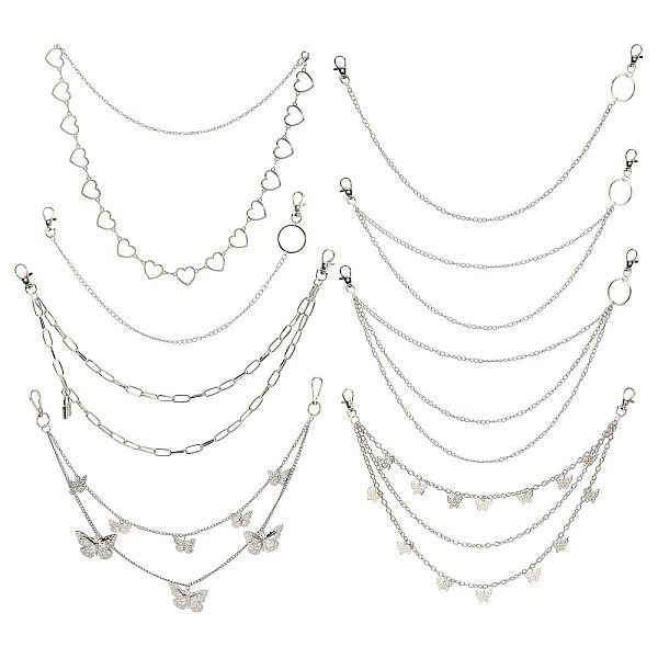 8Pcs 8 Style Iron T… - image