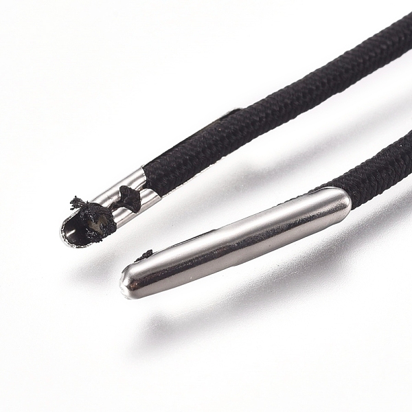 

PandaHall Elastic Barbed Cords, Stretch Round String with Stainless Steel Barbs, for Hanging, Black, 28x0.3x0.28cm, finding: 16x3x2.8mm...