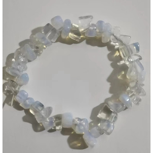 Opalite-Chips-Perlen-Stretch-Armband Für Frauen