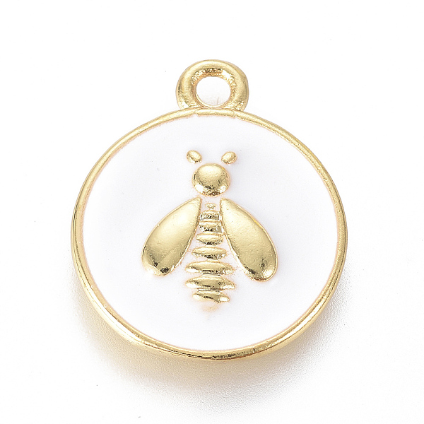 Golden Plated Brass Enamel Pendants