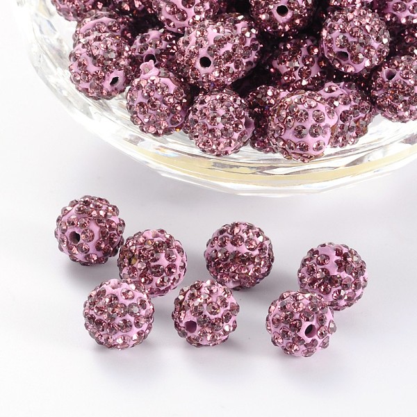 Pave Disco Ball Bea… - image