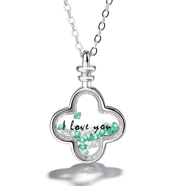 Mindful Living Sterling Necklace – Namaste