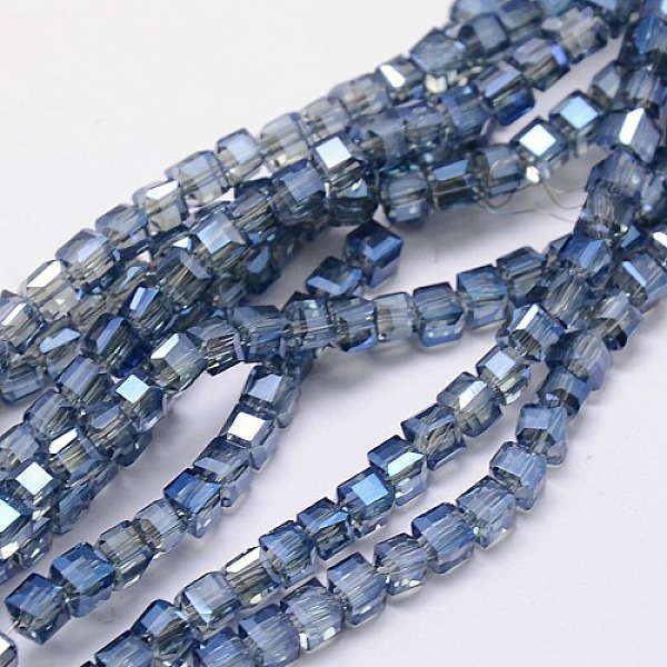 Electroplate Glass Bead Strands