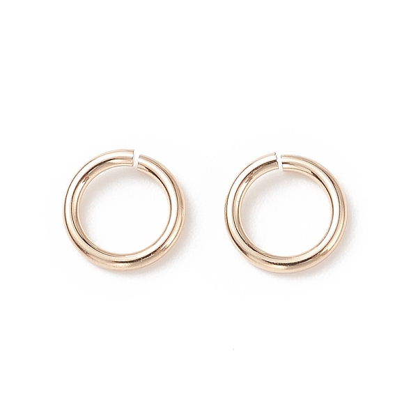

PandaHall Yellow Gold Filled Jump Rings, Open Jump Rings, 1/20 14K Gold Filled, Cadmium Free & Nickel Free & Lead Free, 22 Gauge, 4.3x0.6mm...