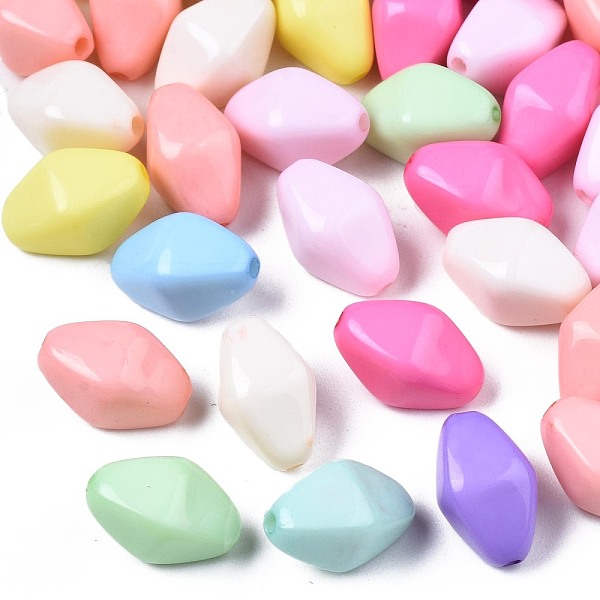 Opaque Acrylic Beads - image
