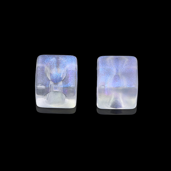 

PandaHall Transparent Acrylic Beads, with Glitter Powder, Cube, Clear, 19.5x19x15mm, Hole: 4mm, about 179pcs/500g Acrylic Cube Clear