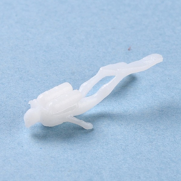 

PandaHall 3D Resin Model, UV Resin Filler, Epoxy Resin Jewelry Making, Female Diver, White, 11x8x31mm Resin Human White