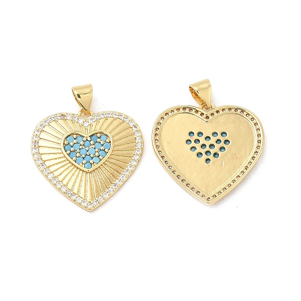 

PandaHall Brass Micro Pave Cubic Zirconia Pendants, Heart Charm, Golden, Deep Sky Blue, 22x22.5x2.5mm, Hole: 4.5x3mm Brass+Cubic Zirconia...