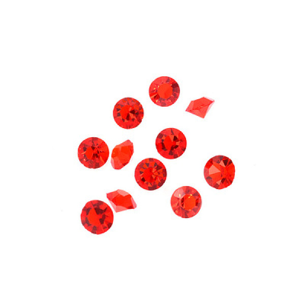 

PandaHall Glass Rhinestone Cabochons, DIY Accessories for Jewelry Pendant Making, Birthstone Color Style Rhinestone, Diamond Shape, Light..., Red