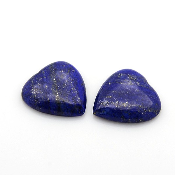 

PandaHall Natural Gemstone Cabochons, Heart, Lapis Lazuli, 29~30x29~30x6~8mm Lapis Lazuli Heart