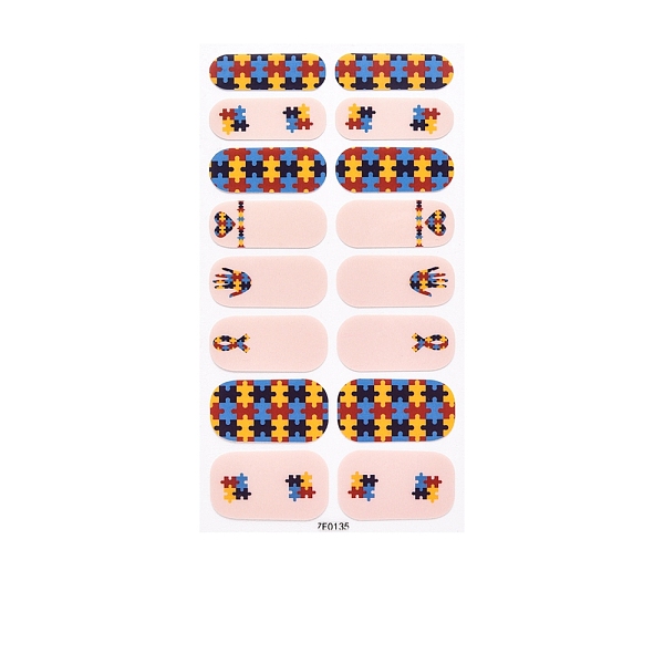 

PandaHall Full Wrap Fruit Nail Stickers, Self-Adhesive Geometry Nail Art Decal Strips, for Women Girls DIY Nail Art Decoration, Bisque..., Orange