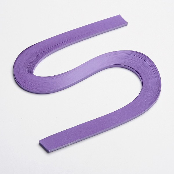 

PandaHall Quilling Paper Strips, Medium Purple, 530x5mm, about 120strips/bag Paper Purple