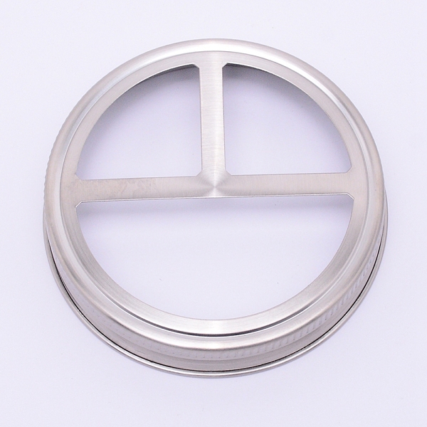 

PandaHall 304 Stainless Steel Tooth Lid, Flat Round, Stainless Steel Color, 90x17mm, Hole: 31.5x31.5/32x70mm, Inner Size: 84mm Stainless...
