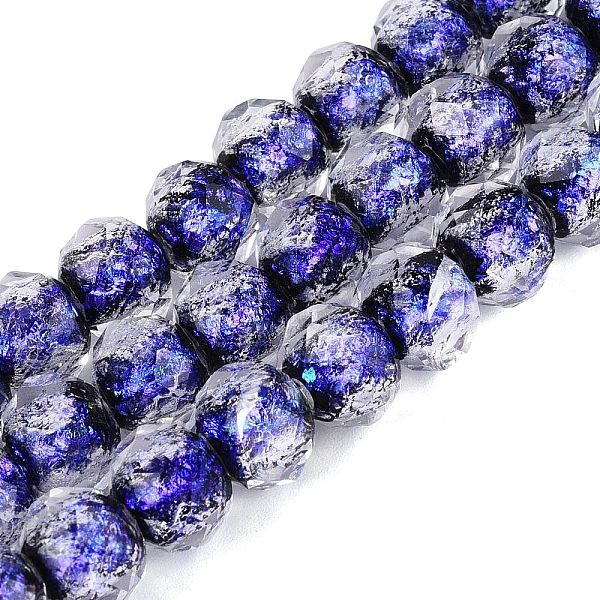 Brins de perles de lampwork en verre à la main