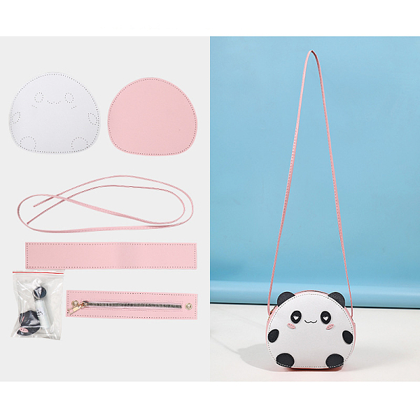 Kits Para Hacer Bolsos Bandolera Panda Diy