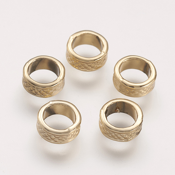 

PandaHall Alloy Linking Rings, Light Gold, 8x3mm, Hole: 6mm Alloy Ring