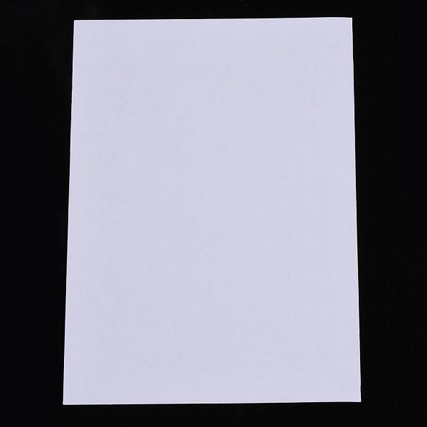 

PandaHall A4 Self Adhesive Shiny Laser Photo Paper, with Adhesive Back, for Inkjet Printing, Colorful, 21x31x0.02cm Paper Rectangle