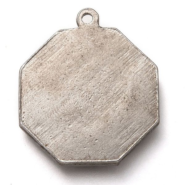 

PandaHall 304 Stainless Steel Pendants, Octagon with Tree of Life, Stainless Steel Color, 29x25x3.5mm, Hole: 1.8mm 304 Stainless Steel...