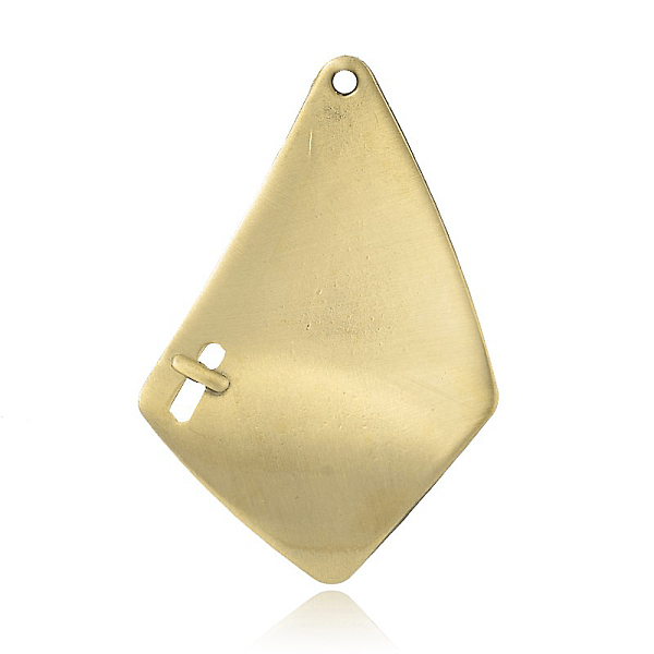 

PandaHall Alloy Rhombus Big Pendants, Cadmium Free & Nickel Free & Lead Free, Antique Bronze, 50x34x4mm, Hole: 2mm Alloy Rhombus