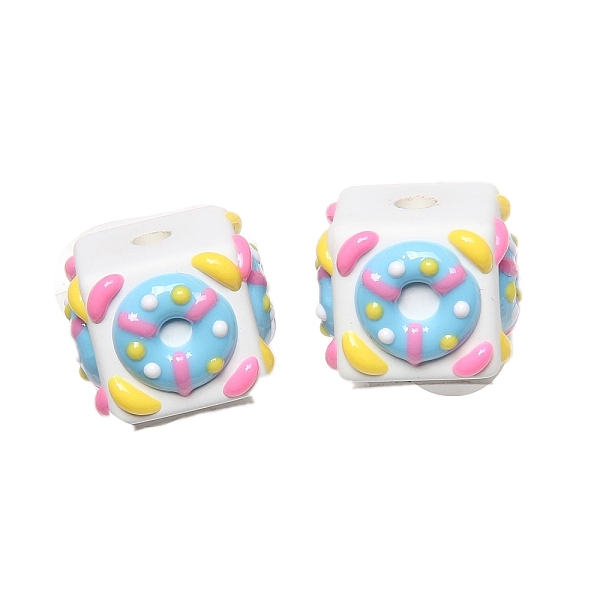 Opaque Acrylic Beads - image