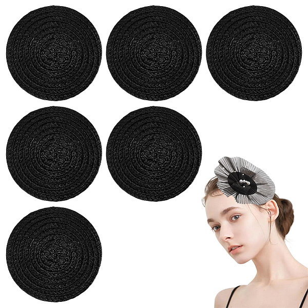 Round Straw Doll Hat