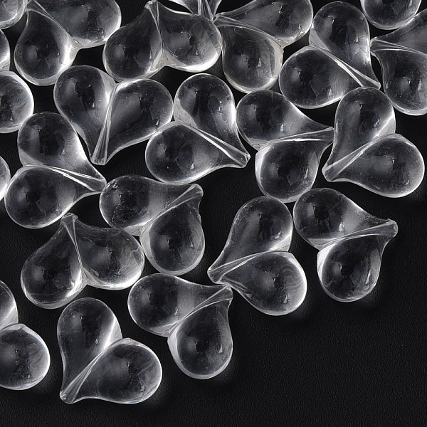 

PandaHall Transparent Acrylic Beads, Heart, Clear, 17.5x22x10mm, Hole: 1.4mm, about 260pcs/500g Acrylic Heart Clear