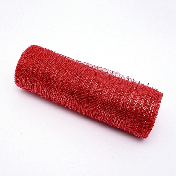 

PandaHall Polypropylene Fabric, Tulle Roll Spool Fabric, for Winter Christmas Wreath Decoration, Dark Red, 25.5x0.05cm, about 10yards/roll...