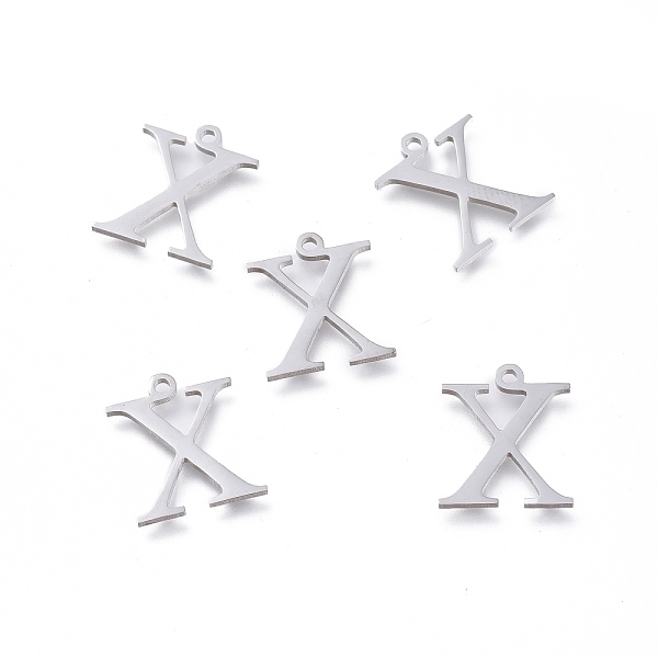 

PandaHall 304 Stainless Steel Charms, Greek Alphabet, Stainless Steel Color, Letter.C, 14x12x1mm, Hole: 1.2mm 304 Stainless Steel Letter C