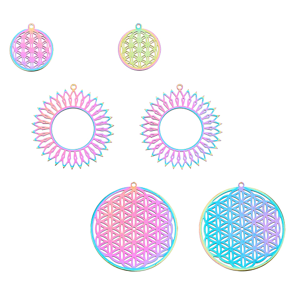 6Pcs 3 Style 201 St… - image