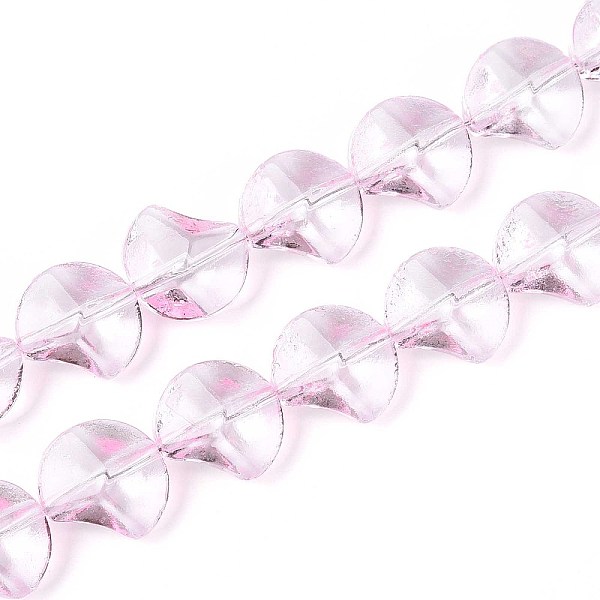 Peinture de cuisson perles de verre transparentes brins