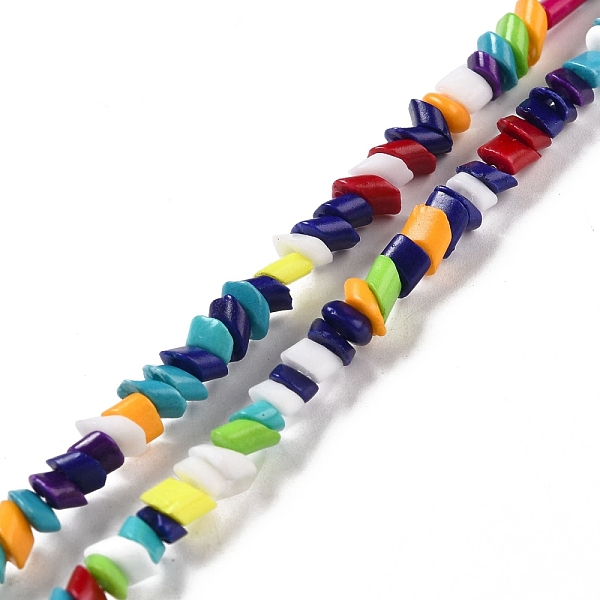 

PandaHall Handmade Lampwork Beads Strands, Mixed Shapes, Colorful, 1.5~5x4~5x2.5~3mm, Hole: 1mm, about 132~158pcs/strand, 15.75 inch(40cm)...