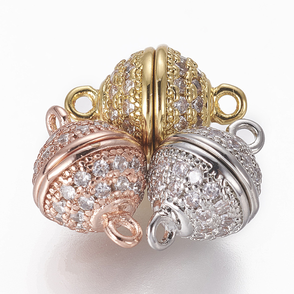 Brass Micro Pave Cu… - image