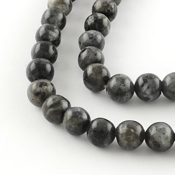 

PandaHall Natural Labradorite Round Bead Strands, 12mm, Hole: 1.5mm, about 33pcs/strand, 15.3 inch Larvikite Round