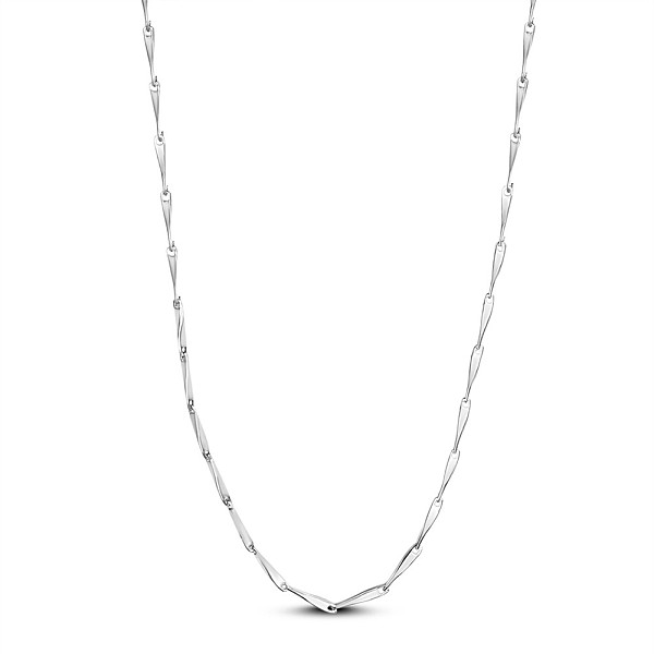 

PandaHall SHEGRACE Rhodium Plated 925 Sterling Silver Link Chain Necklaces, with Spring Ring Clasps, Platinum, 15.74 inch(40cm) Sterling...