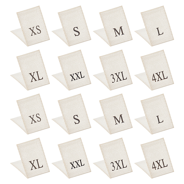 8 Bags 8 Style Clothing Size Labels 8 Bags 8 Style Clothing Size Labels
