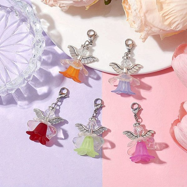 Acrylic Angel Pendant Decorations